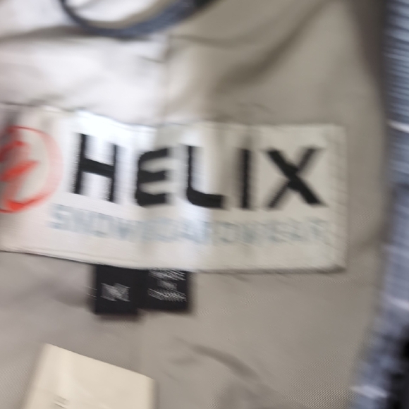 Helix | Gray Checkered Snowboarding Skiing Insulated Pants Size M - Picture 7 of 13